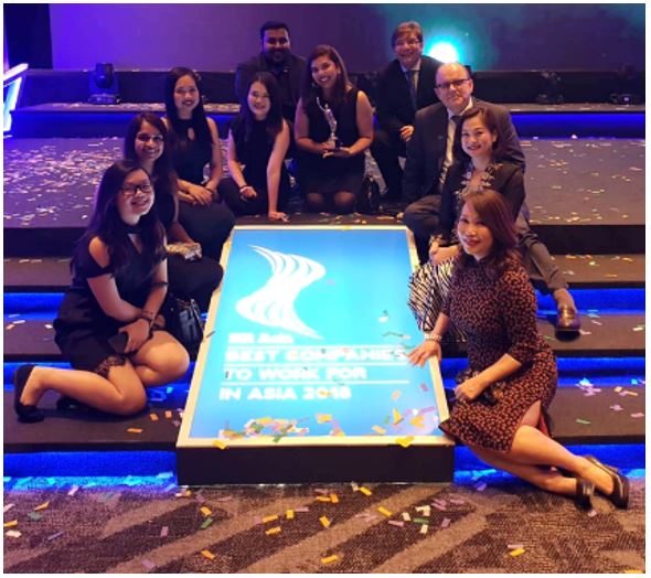 Best Companies to Work for in Asia 2018
