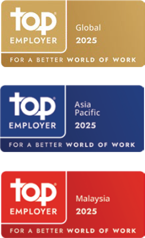 Top Employer 2025 - Global, Asia Pacific, Malaysia